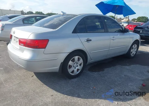 2010 Hyundai Sonata Gls z USA, uszkodzony, nr VIN 5NPET4AC0AH655602